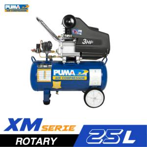 ปั๊มลมระบบขับตรง PUMA XM2525 ขนาด 3 HP ถัง 25 ลิตร